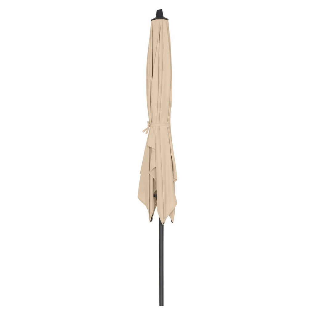 Midtstolpe-parasoll Avio 250x200 cm antrasitt/ecru - Siena Garden