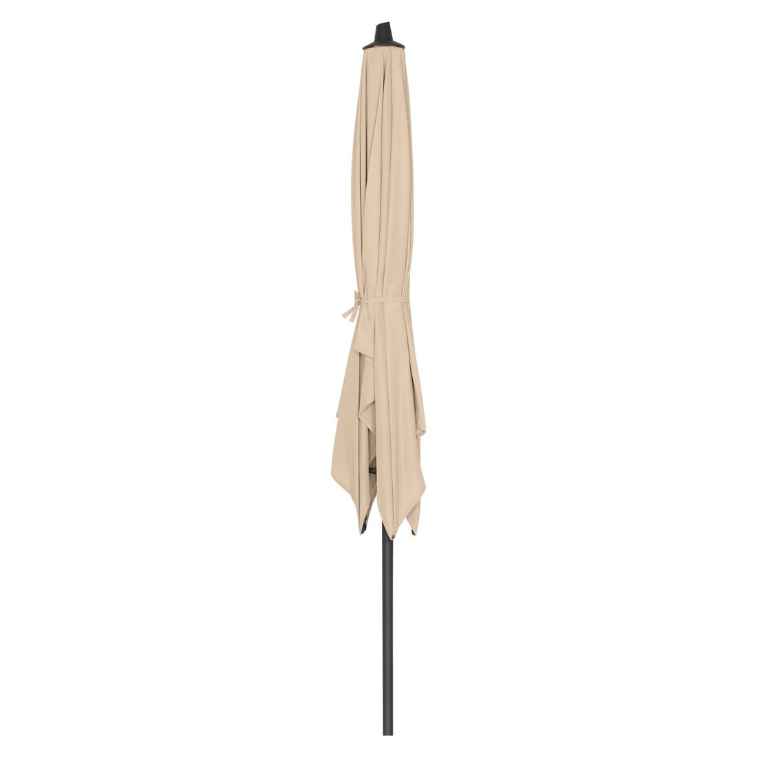 Midtstolpe-parasoll Avio 250x200 cm antrasitt/ecru - Siena Garden