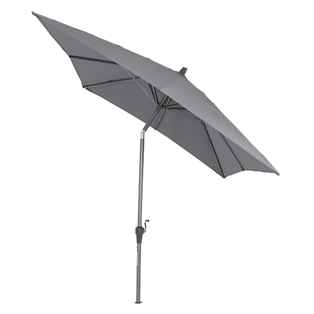 Midtstolpe-parasoll Avio 300x200 cm antrasitt bakside