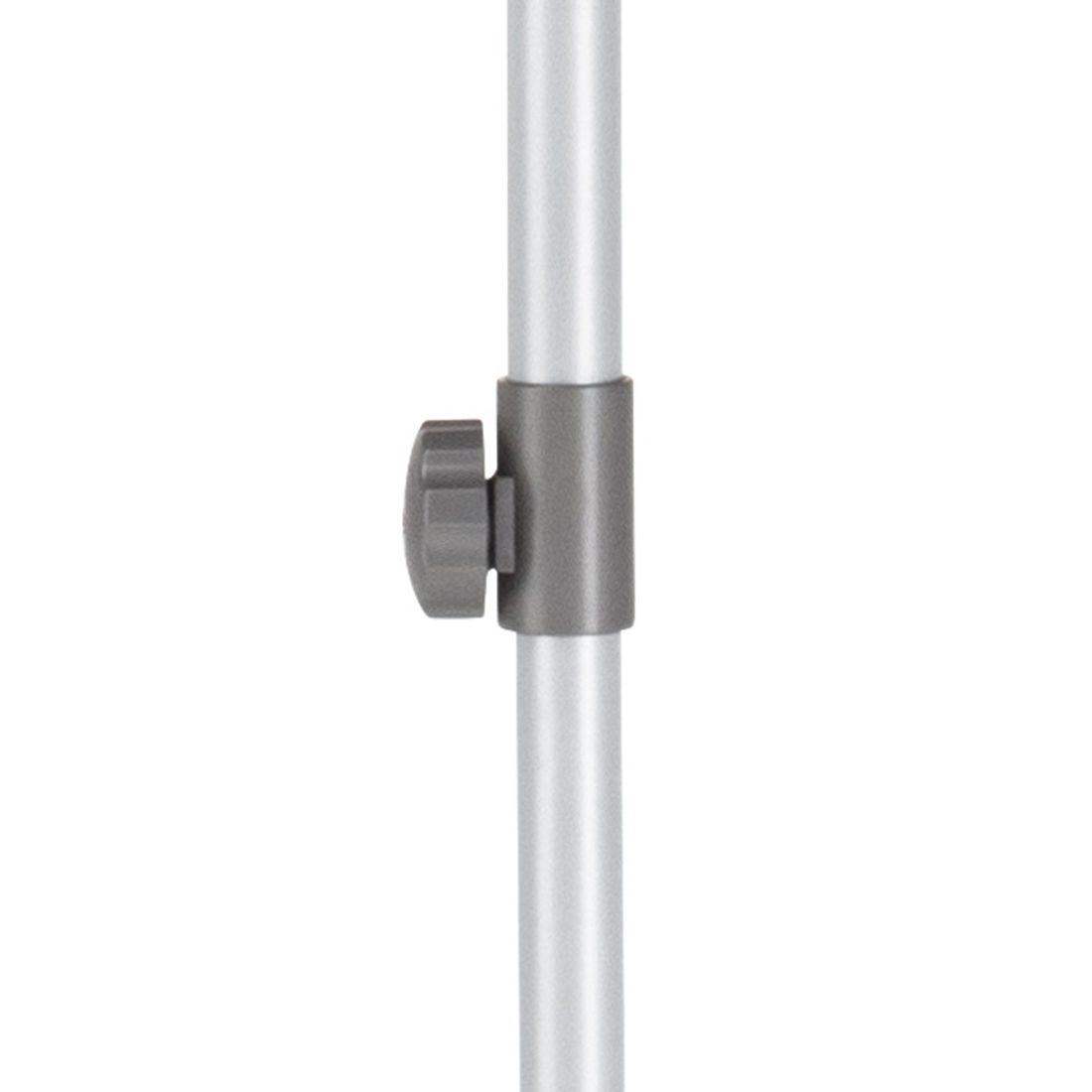 Detalj av stoff og konstruksjon på Midtstolpe-parasoll Easy Push 150x210cm - Kettler
