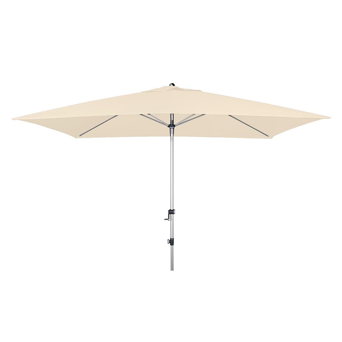 Midtstolpe-parasoll Expert 300x200cm med sveiv bakside