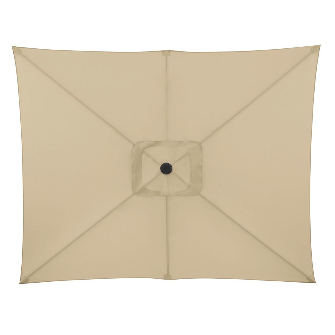 Midtstolpe-parasoll Life 250x200cm antrasitt/sand samlet
