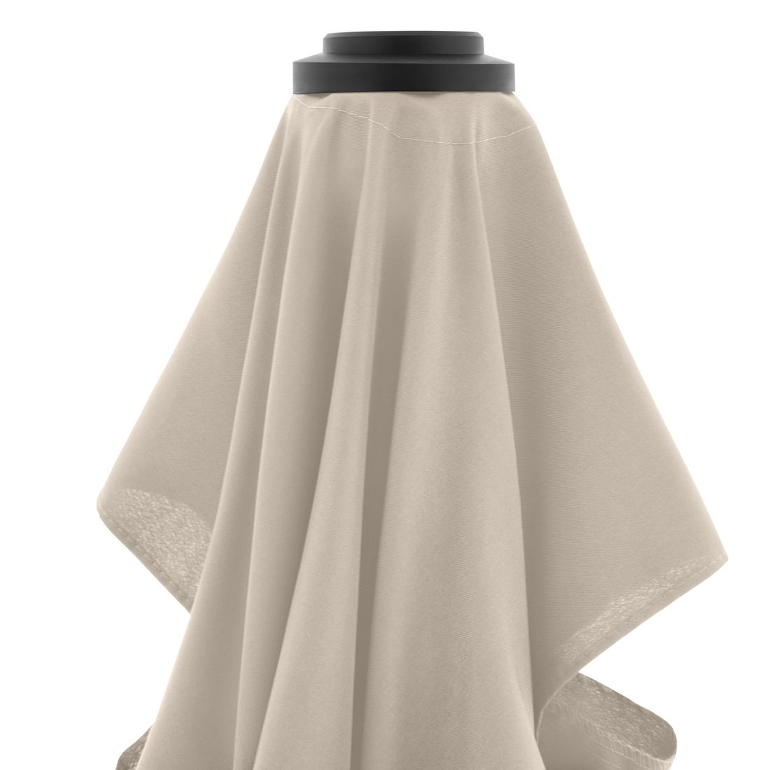 Midtstolpe-parasoll Life Ø305cm natur - Doppler detalj av stoffmateriale