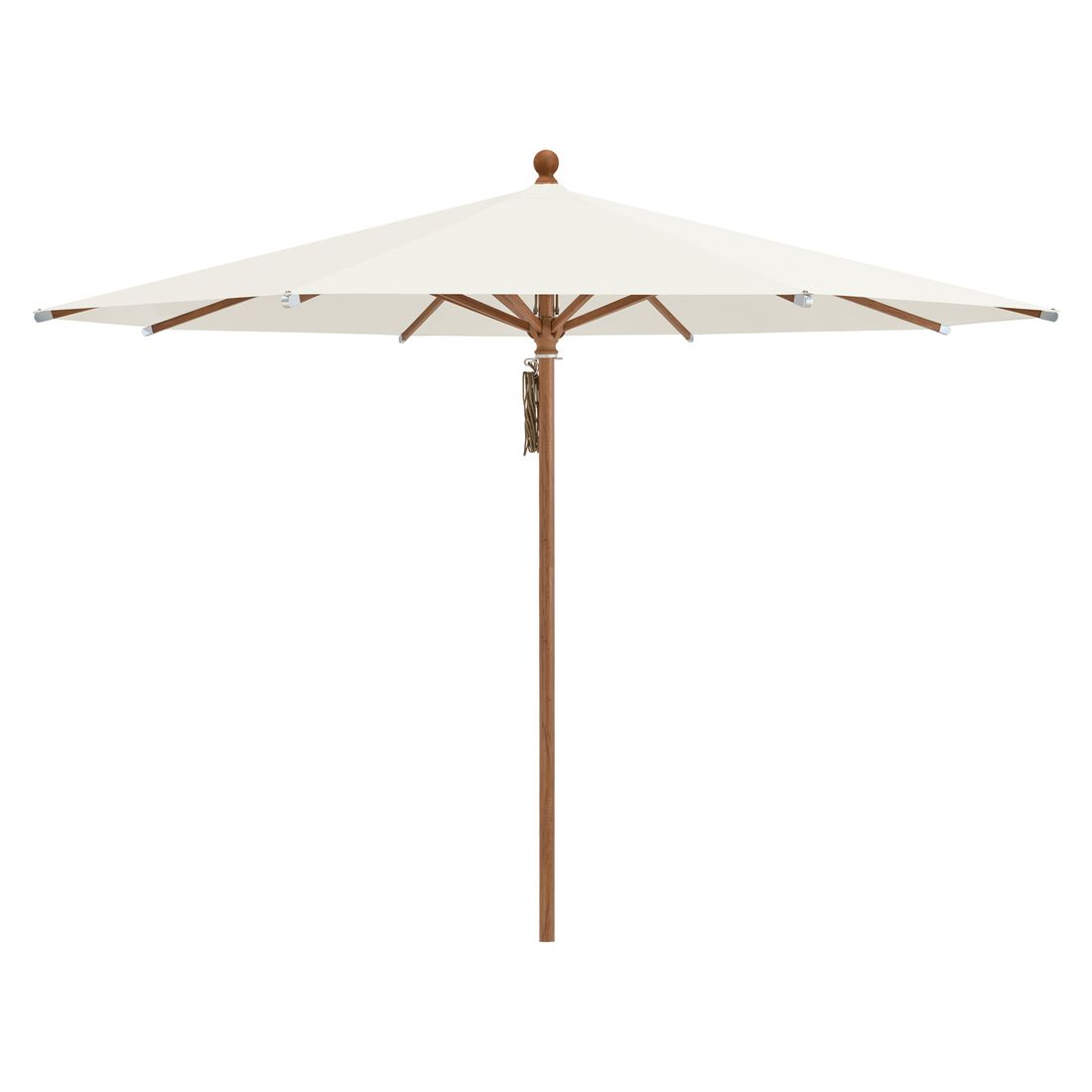 Detalj av Midtstolpe-parasoll Piazza natur/off white - Glatz