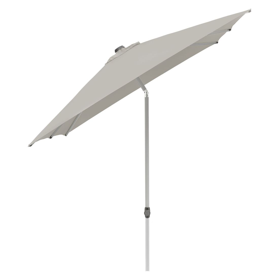 Midtstolpe-parasoll Pop Up 250x200 cm - Suncomfort bakside