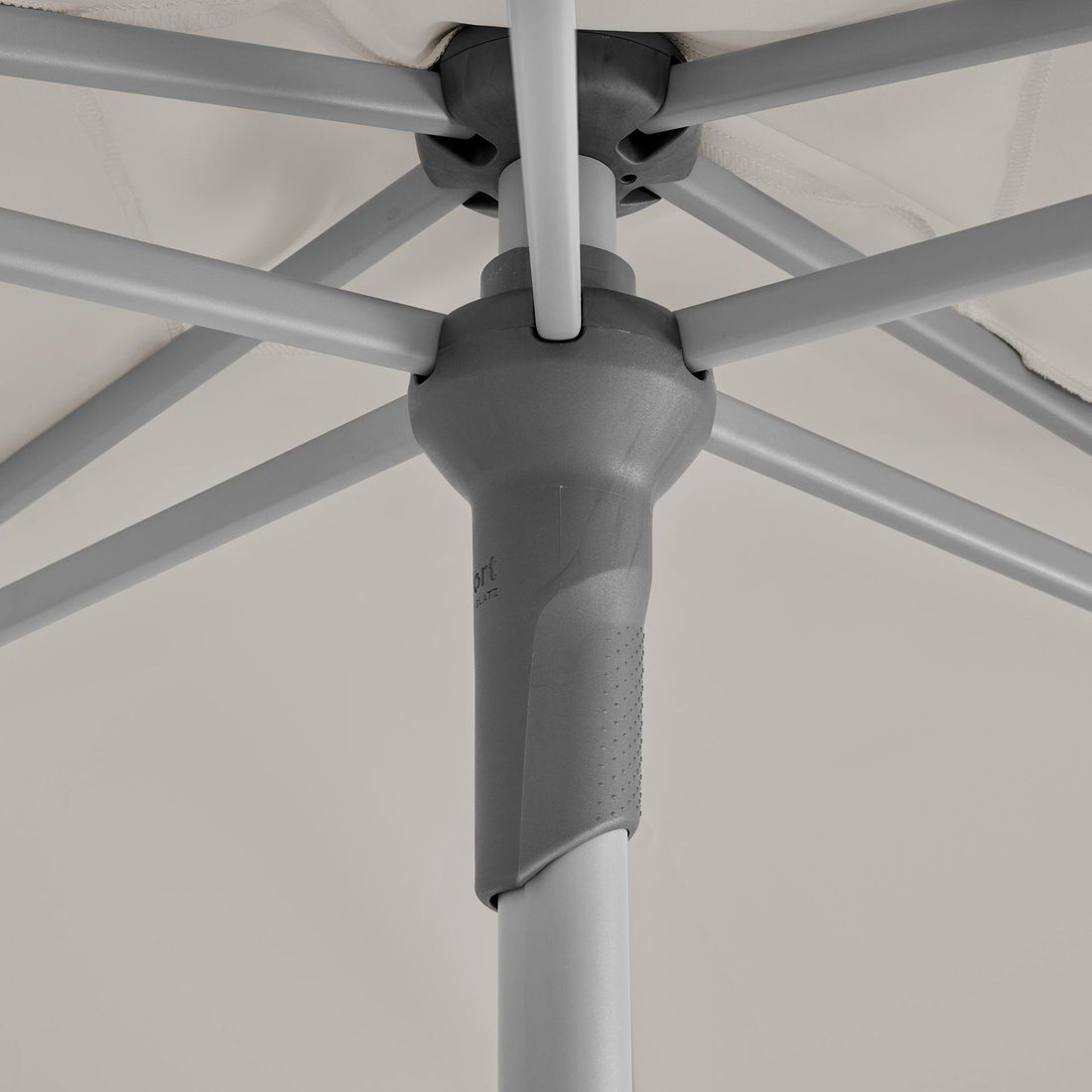 Midtstolpe-parasoll Pop Up Ø300 cm - Suncomfort vippefunksjon