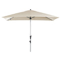 Midtstolpe-parasoll Profi 300x200cm off-white front