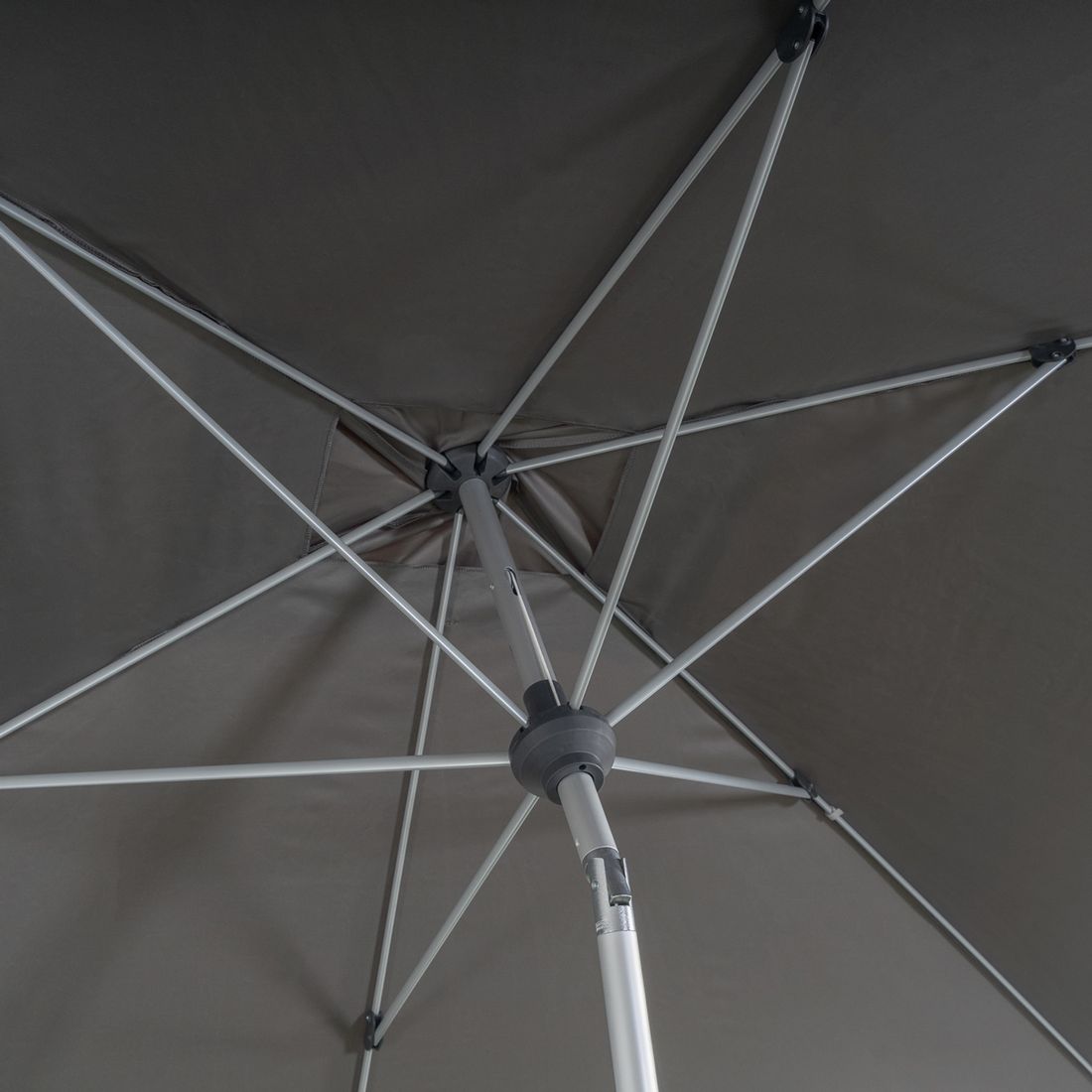 Midtstolpe-parasoll Profi 300x200cm off-white - Doppler