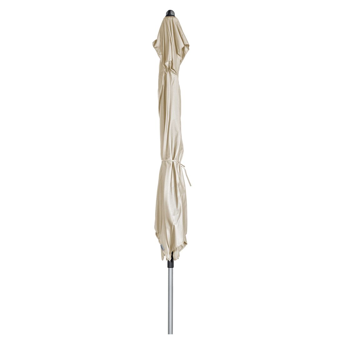 Midtstolpe-parasoll Profi 300x200cm off-white nærbilde av kurbel