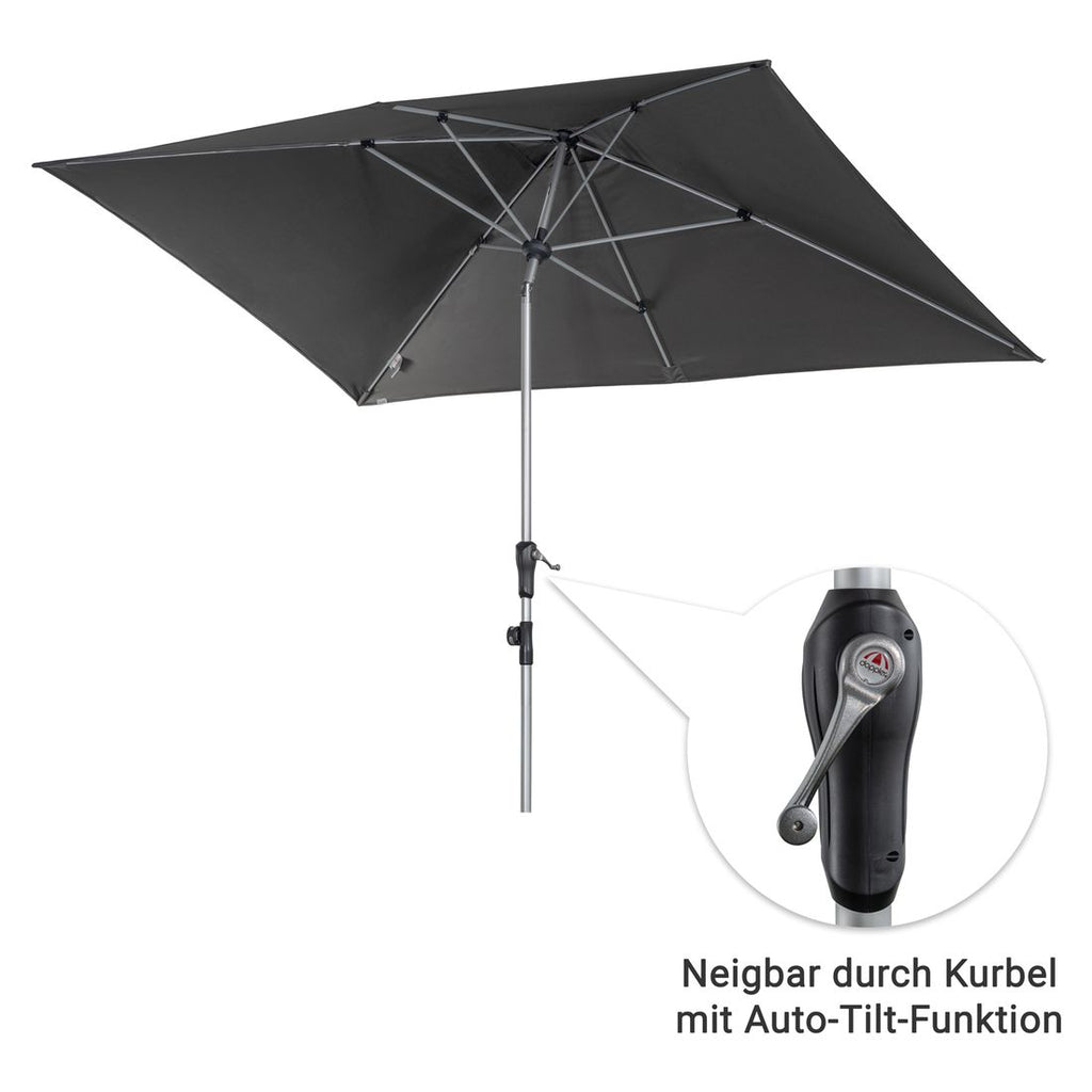 Midtstolpe-parasoll Profi 300x200cm off-white - Doppler