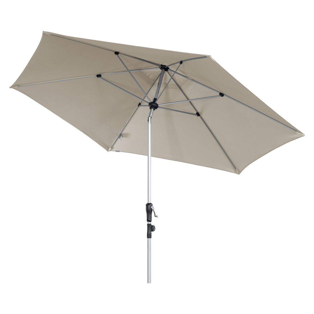 Midtstolpe-parasoll Profi Ø320cm off-white - Doppler bakside