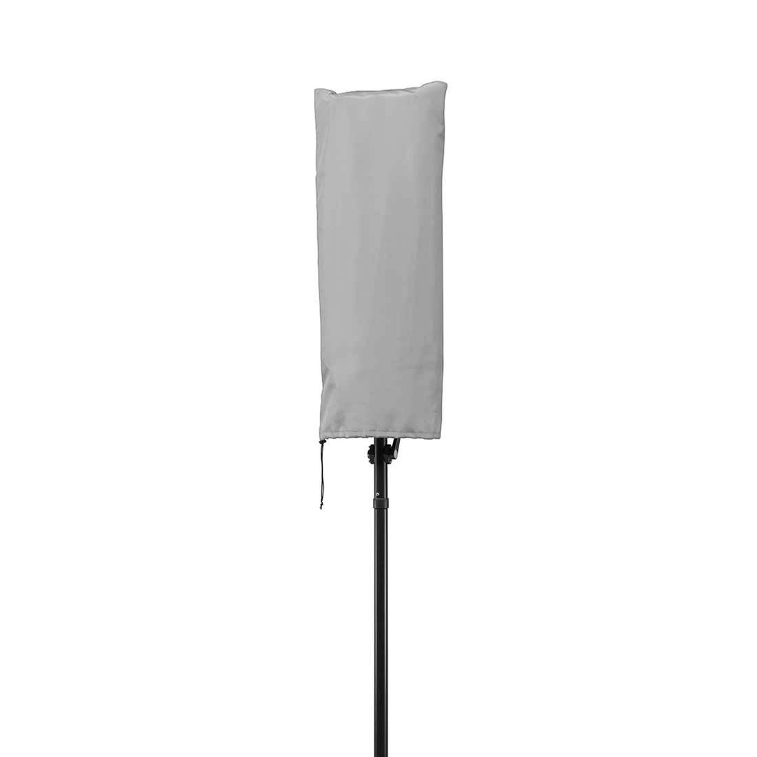 Midtstolpe-parasoll Salerno 300x150cm med beskyttelsestrekk