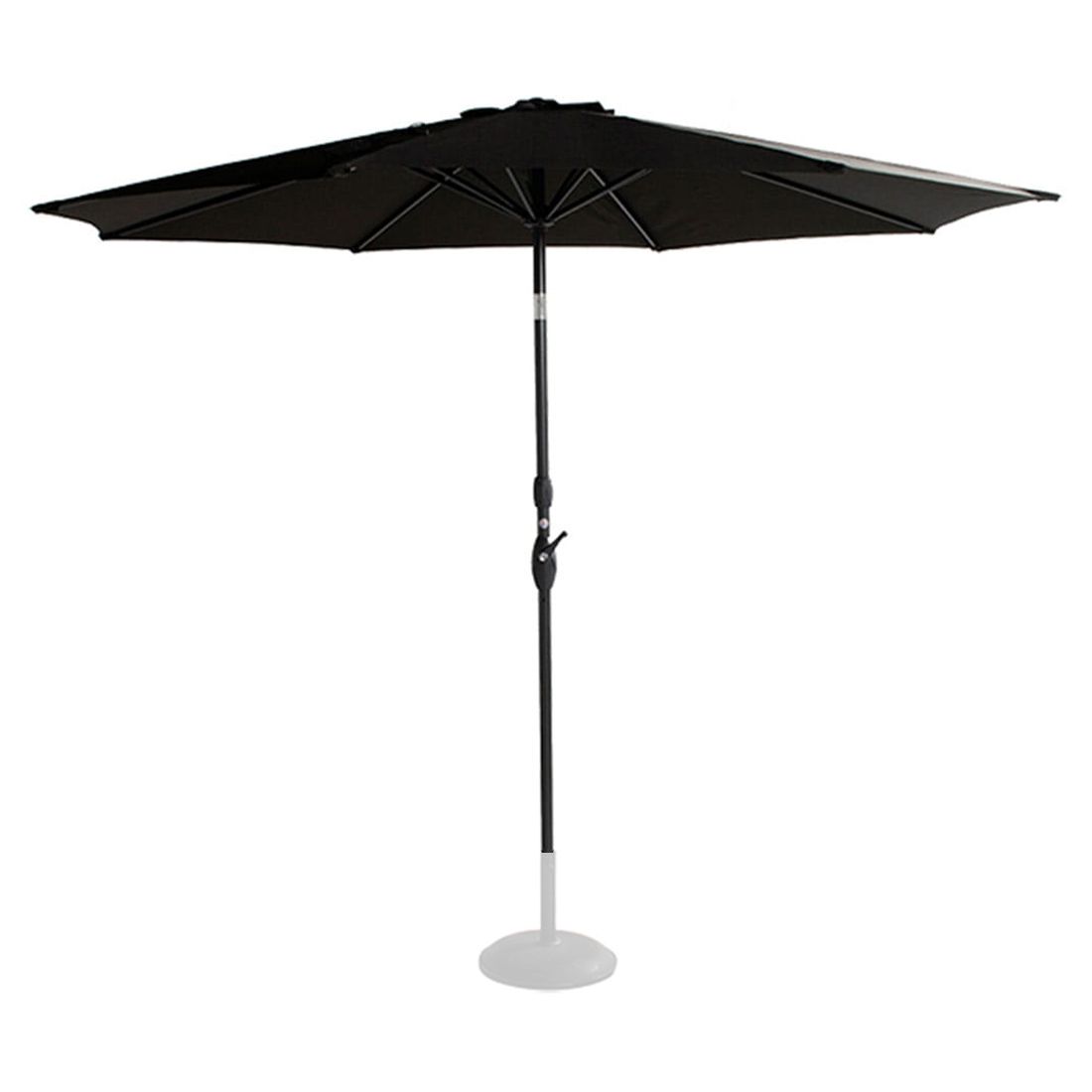 Midtstolpe-parasoll Sophie+ Ø300cm polyester - Hartman for terrasse