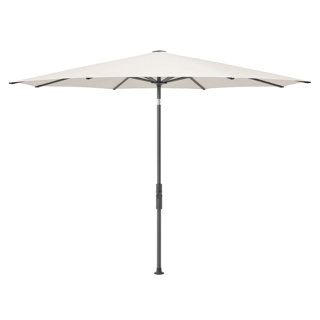 Midtstolpe-parasoll Twist Ø270 cm polyester bakside