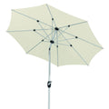 Midtstolpe-parasoll Venedig Ø270cm polyester Schneider forfra