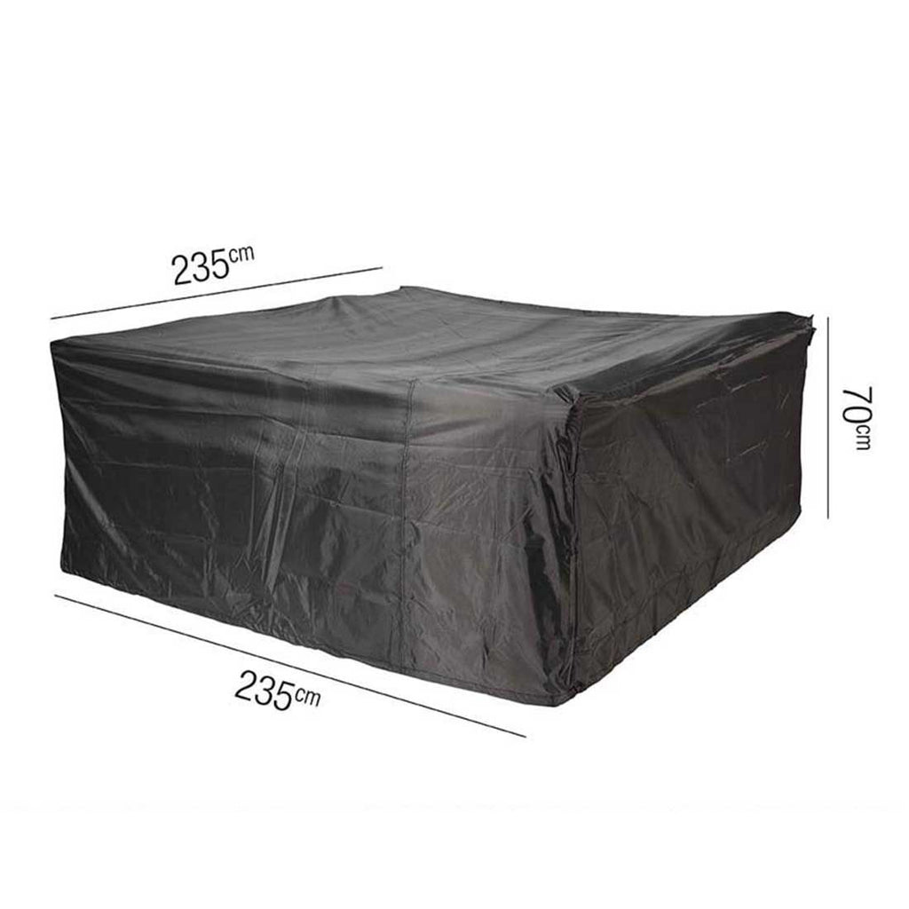 Møbeltrekk til sittegruppe 235x235x70 cm polyester - AeroCover bakside