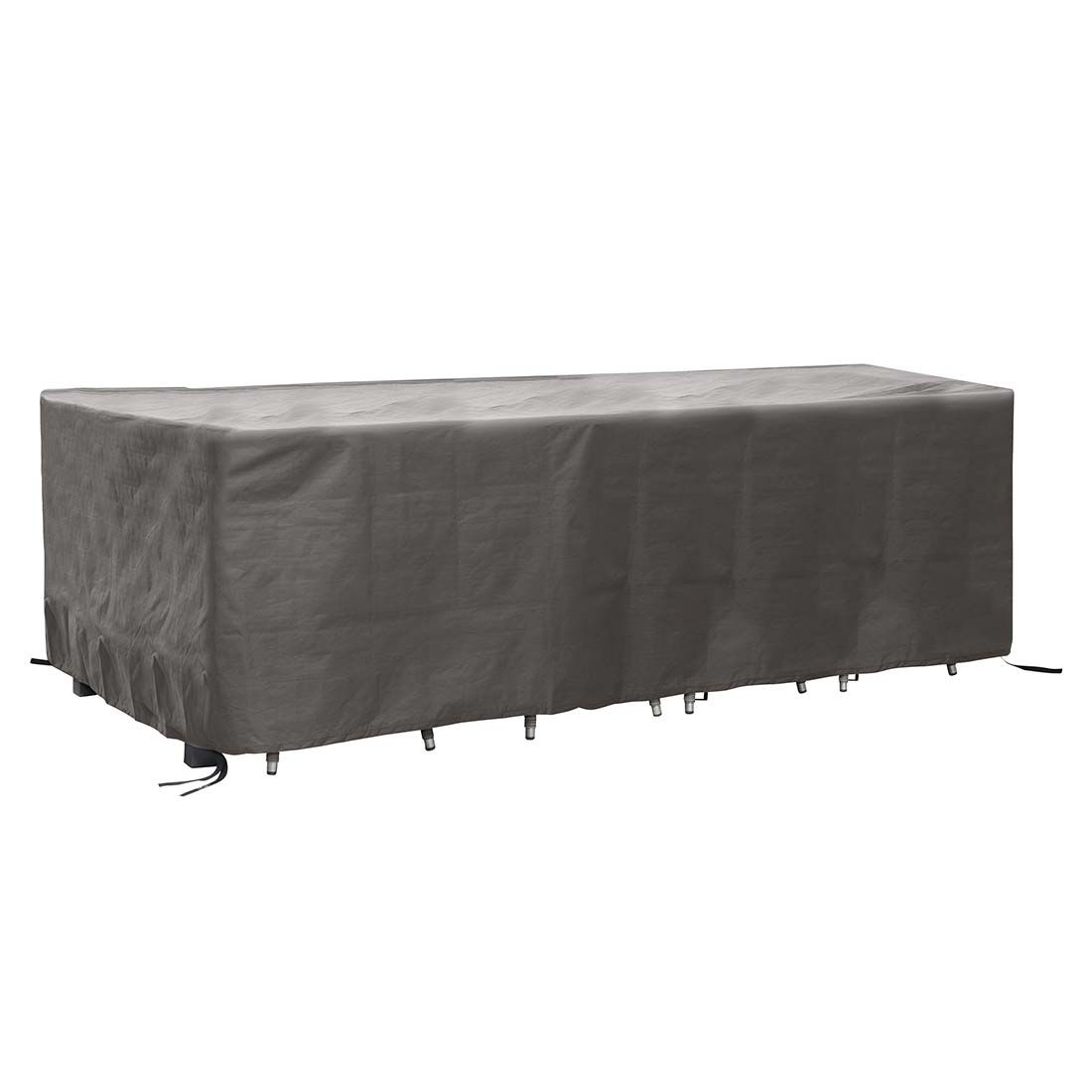 Møbeltrekk til sittegruppe 310x180x115 cm grå - LC Garden forfra