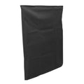 Møbeltrekk Deluxe til relax-stol XL 107x90 cm svart forfra