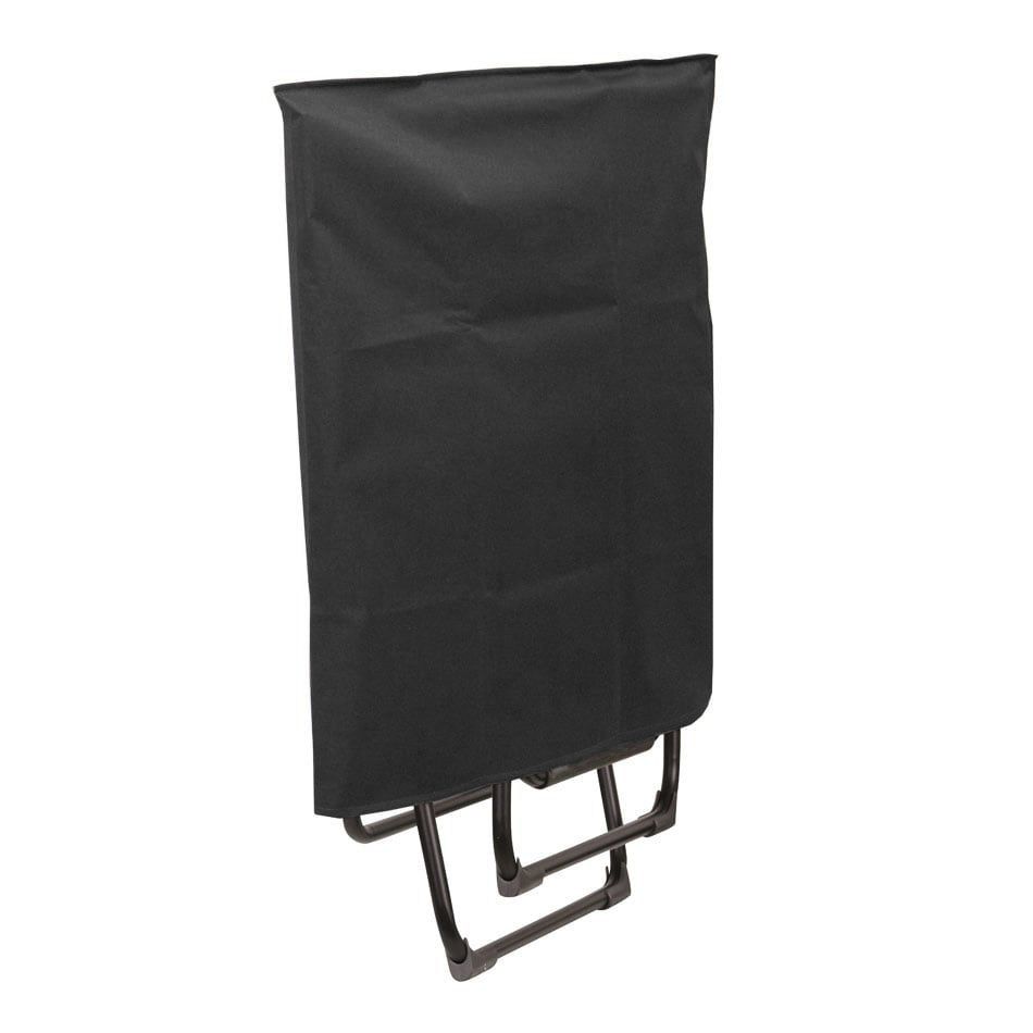 Møbeltrekk Deluxe til relax-stol XL 107x90 cm svart bakside