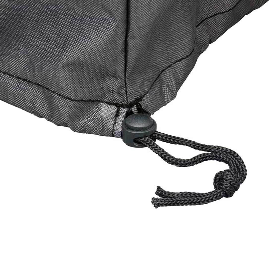 Montert Møbeltrekk for hjørnesofa ute 255x255x100x70 cm - AeroCover på loungesett
