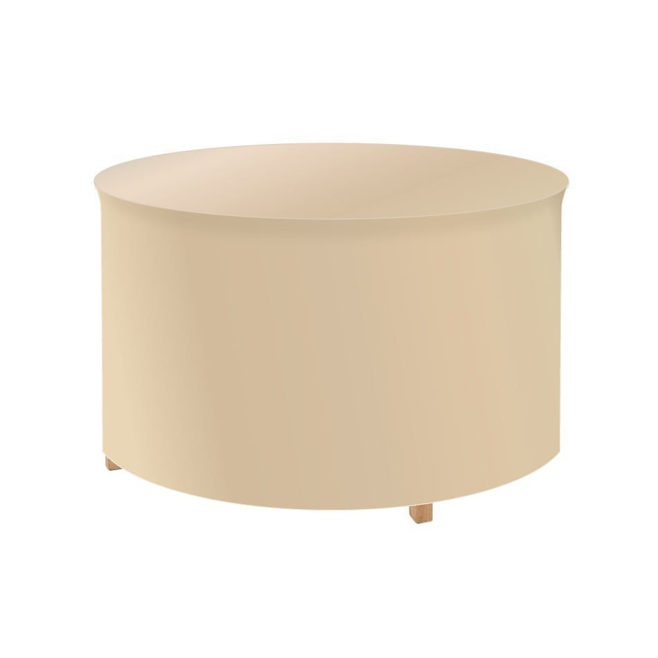 Møbeltrekk til sittegruppe Ø215x90 cm creme - Heinemeyer forfra