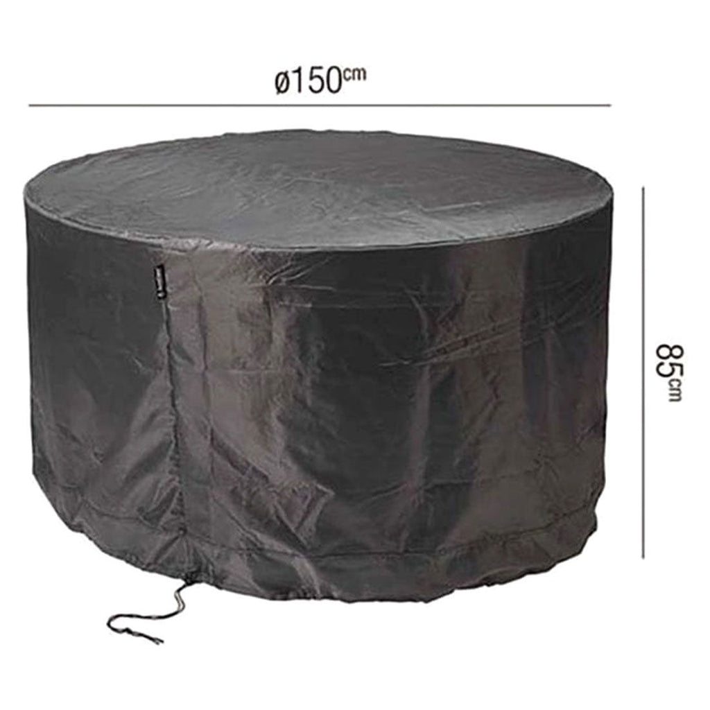 Møbeltrekk til sittegruppe Ø150x85 cm, polyester - AeroCover forfra