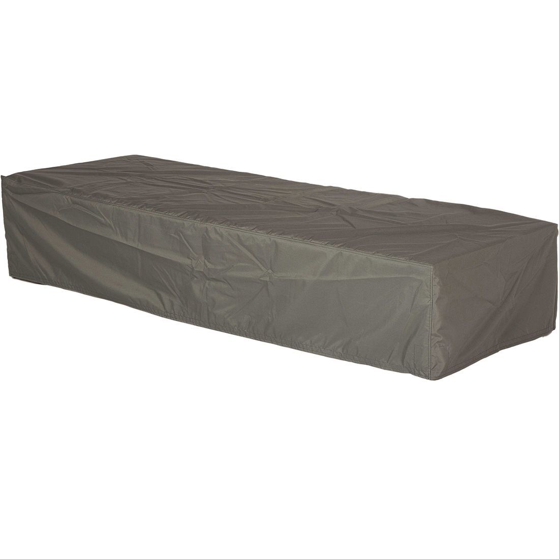 Møbeltrekk til solseng Robin 91x200x40 cm - Stern grå polyester trekk montert på solseng