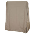 Møbeltrekk til strandkurv 150x105x165 cm beige forfra