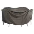 Møbeltrekk til sittegruppe 160x120x90 cm grå Stern for hagebeskyttelse