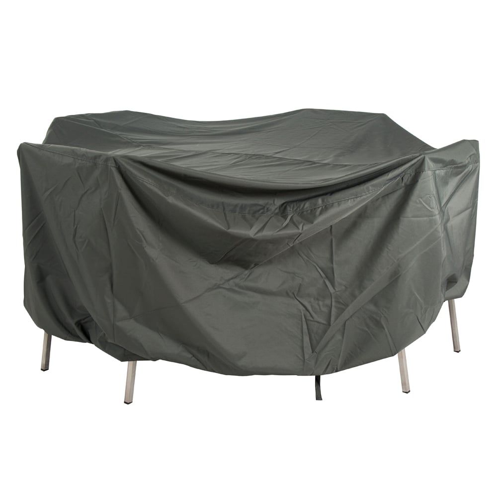Møbeltrekk til sittegruppe 200x150x90 cm grå polyester forfra
