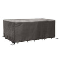 Møbeltrekk til sittegruppe 235x170x110 cm grå - LC Garden forfra