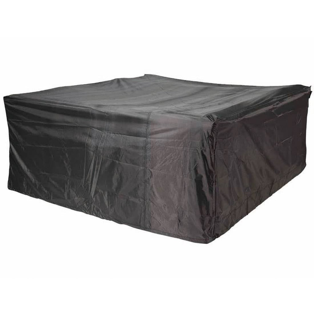 Møbeltrekk til sittegruppe 255x255x70 cm antrasitt sett fra siden