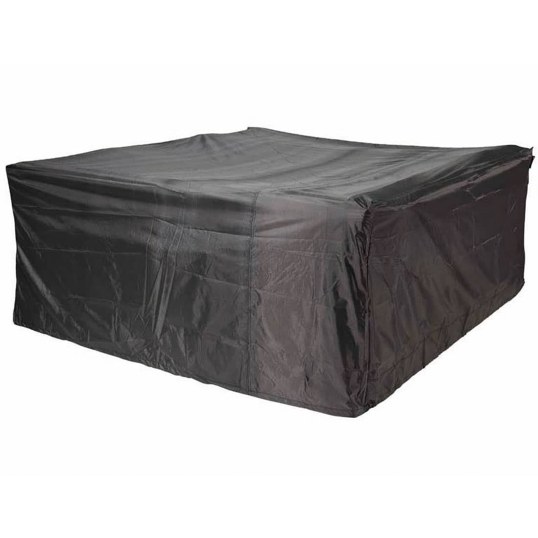 Møbeltrekk til sittegruppe 255x255x70 cm antrasitt sett fra siden
