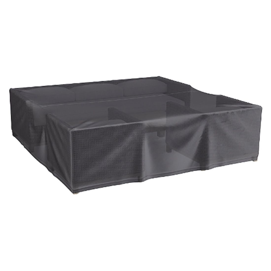 Bakside av møbeltrekk til hagemøbelsett 275x275x70 cm antrasitt - AeroCover