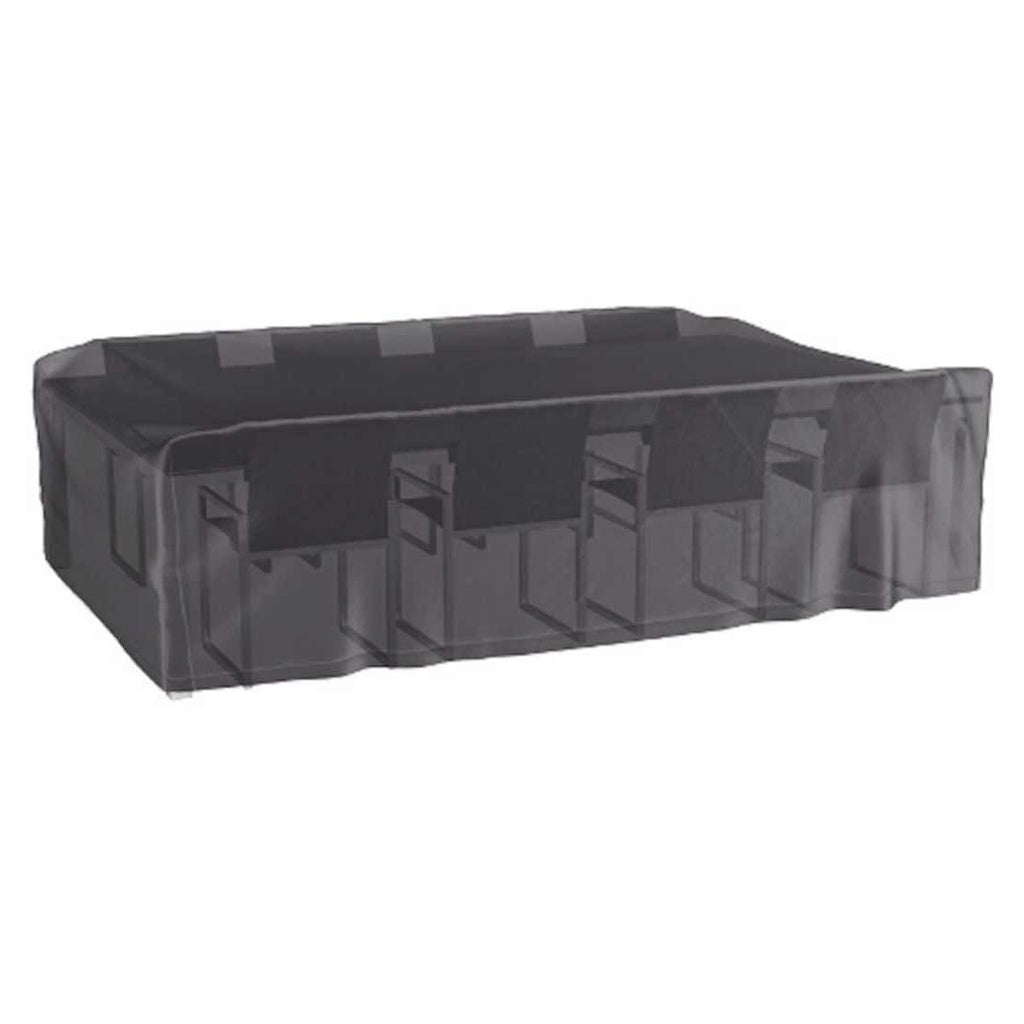 Møbeltrekk til hagemøbelsett 280x150x85 cm antrasitt - AeroCover bakside