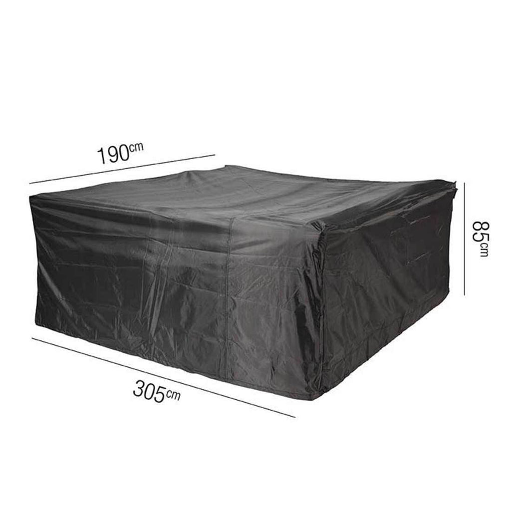 Møbeltrekk til sittegruppe 305x190x85 cm polyester - AeroCover bakside