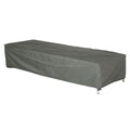 Møbeltrekk til solseng 75x200x40 cm grå polyester fra Stern for beskyttelse