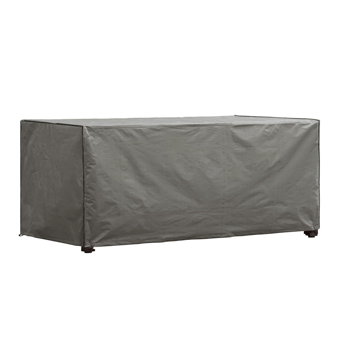Møbeltrekk Atlanta for hagesofa 213x75x61 cm grå sett forfra