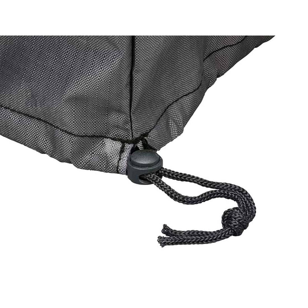 Visning av justeringssnor med stopper på møbeltrekk for fritthengende parasoll 300x300cm antrasitt - AeroCover