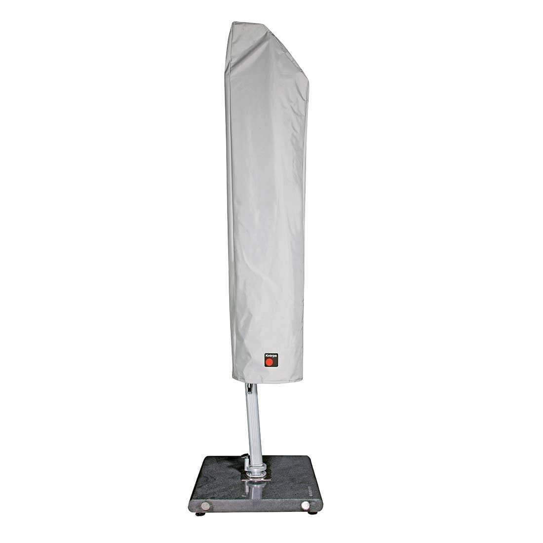 Møbeltrekk til fritthengende parasoll 320x320cm Ø340cm Knirps forfra