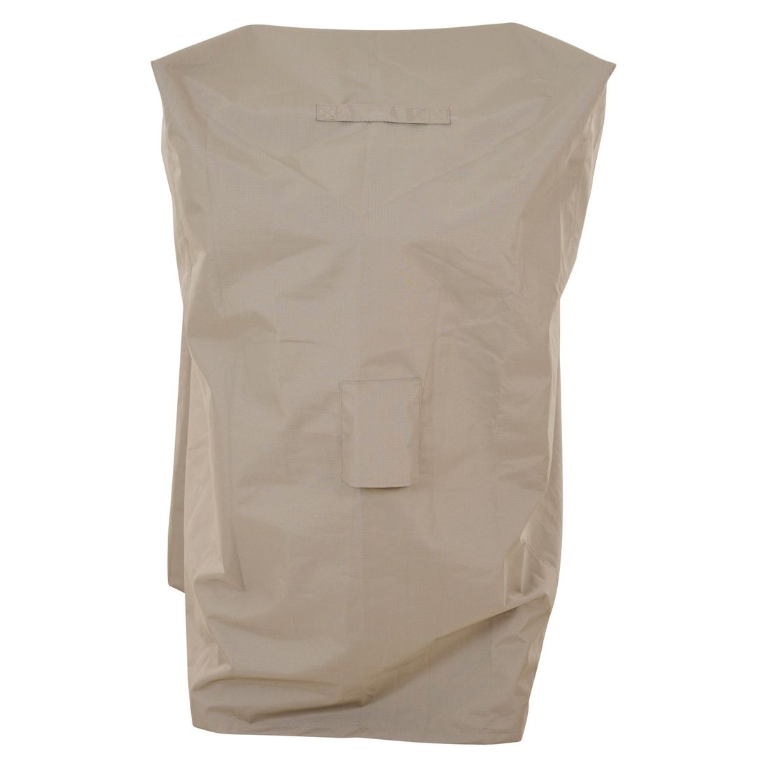Nærbilde av festesystem på møbeltrekk til hagestol 67x67x80/110 cm beige