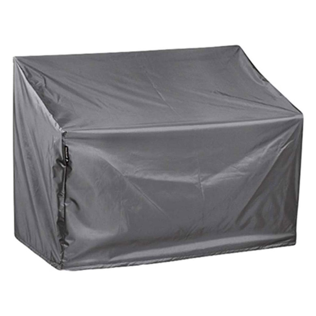 Detalj av materiale på møbeltrekk til hagebenk 160x75x65/85 cm antrasitt AeroCover