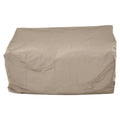 Møbeltrekk til hagebenk Plus 160x75x65/85 cm fra forfra