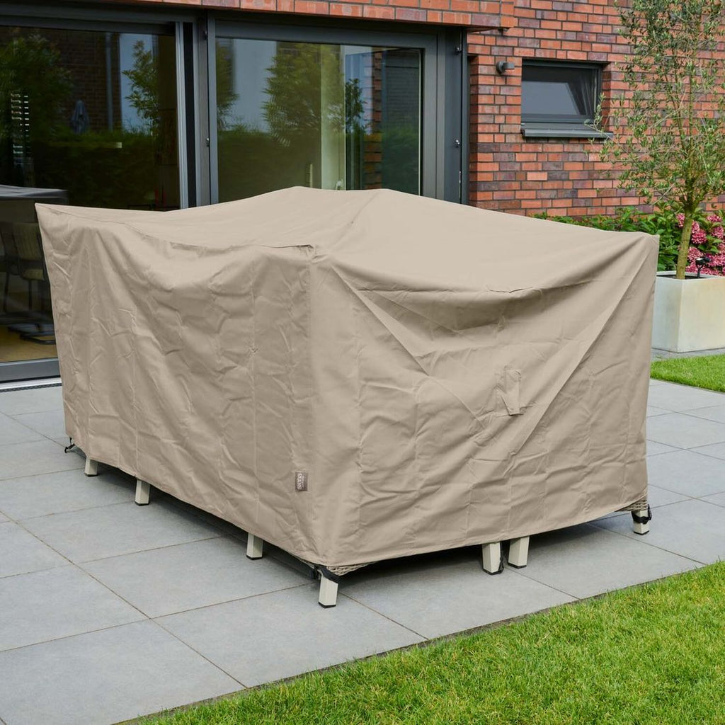 Møbeltrekk til sittegruppe Plus 200x150x100 cm beige bakside