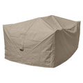Møbeltrekk til sittegruppe Plus 280x150x85 cm beige forfra