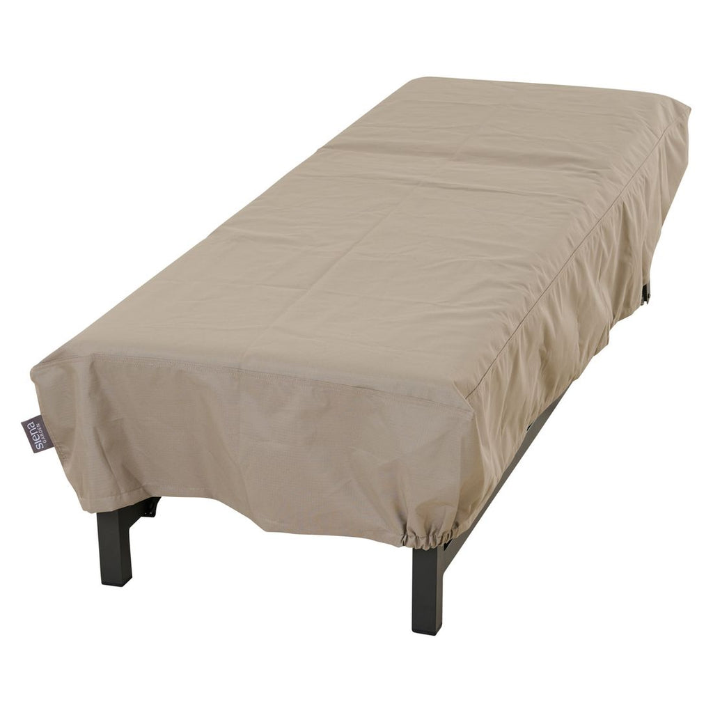 Detalj av tekstilmateriale på Møbeltrekk til solseng Plus 75x210x40 cm beige