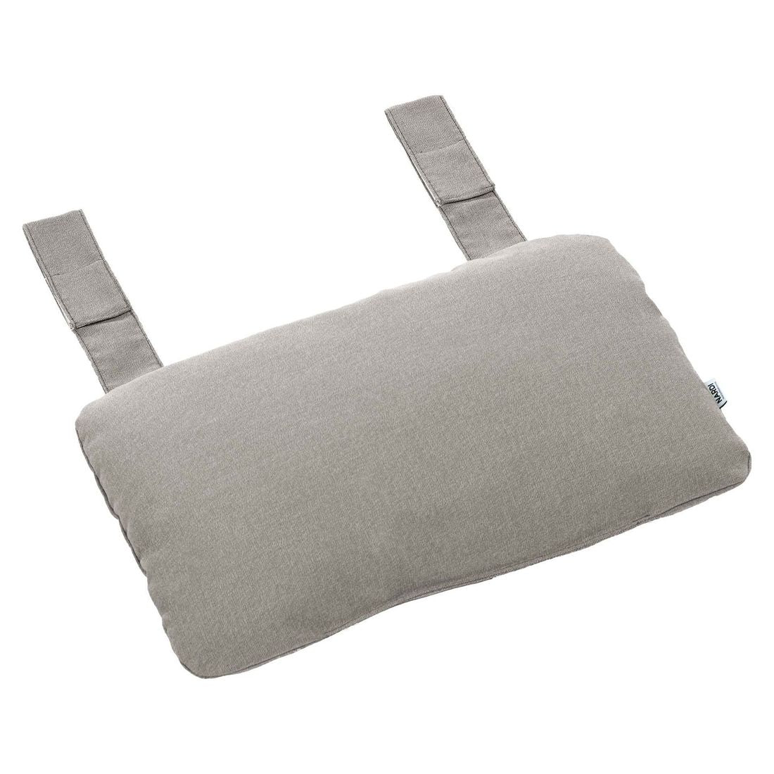 Nakkepute Folio polyakryl 47x29 cm grå for hagemøbler forfra