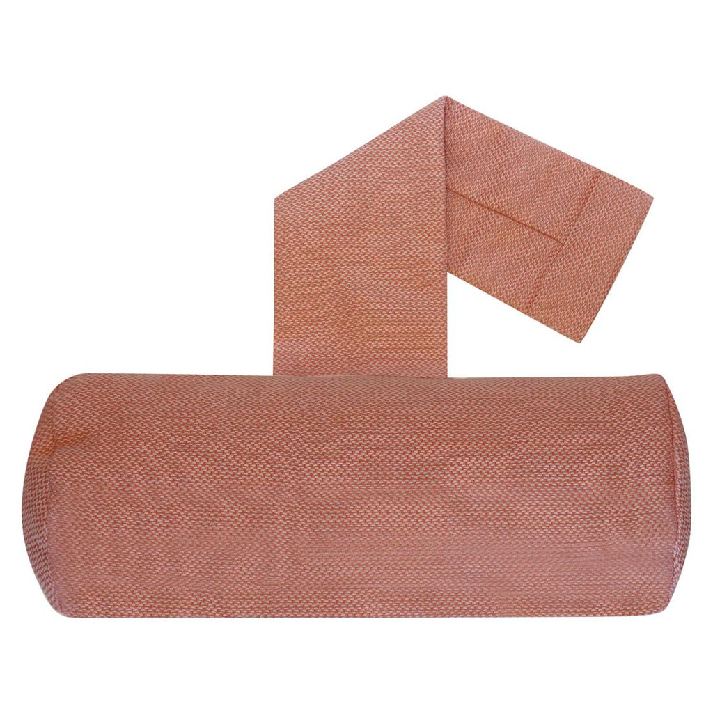 Nakkepute Jenny 40x15 cm kunstfiber KETTtex forfra i coral farge