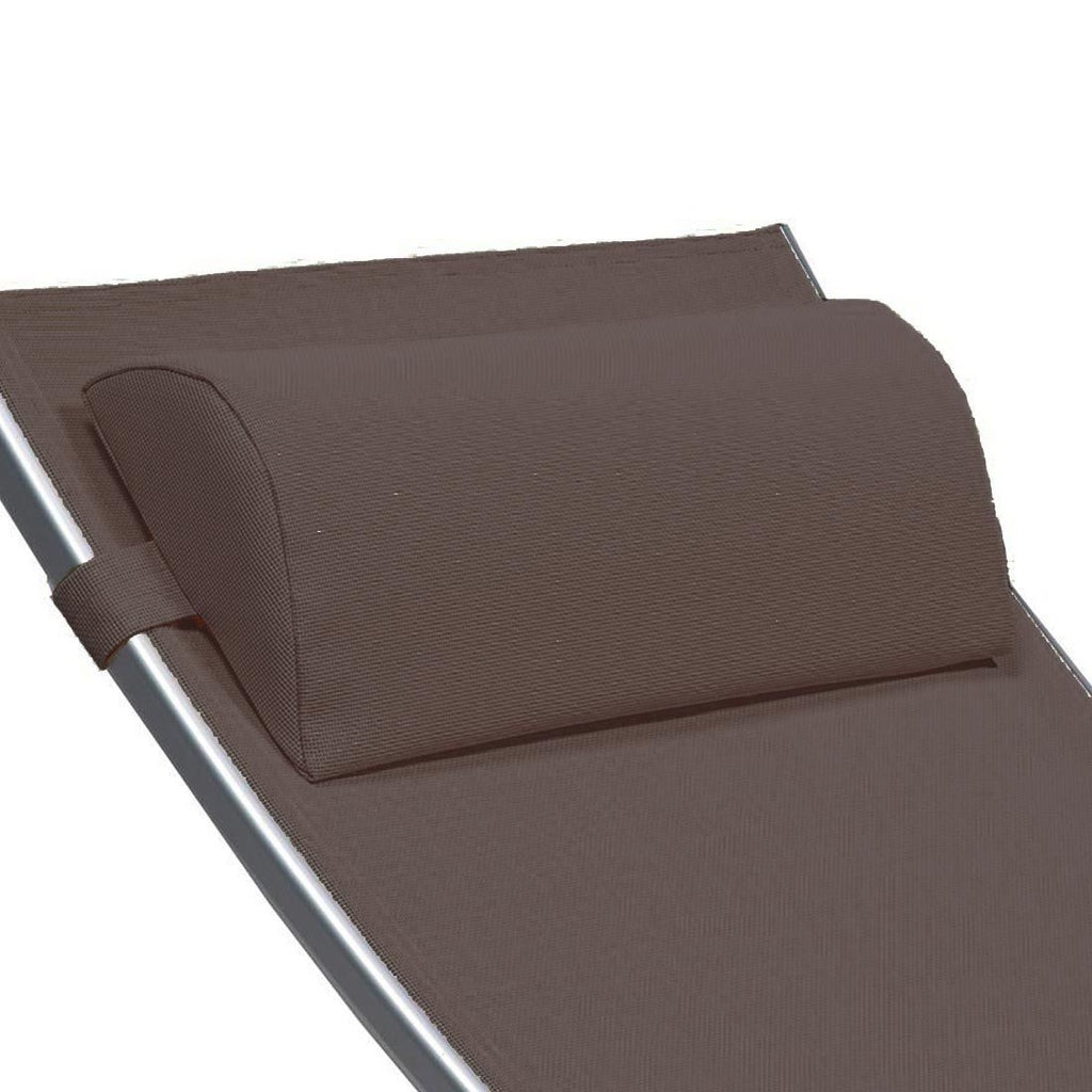 Nakkepute Wellness D86 textilen 49x19 cm taupe forfra