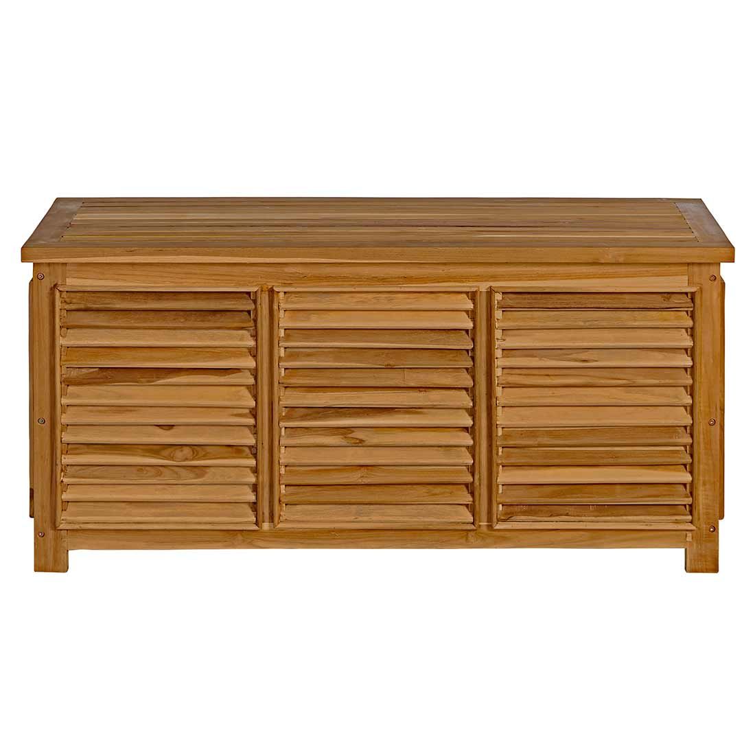 Oppbevaringsboks ute Ventara teak 128x52 cm bakside